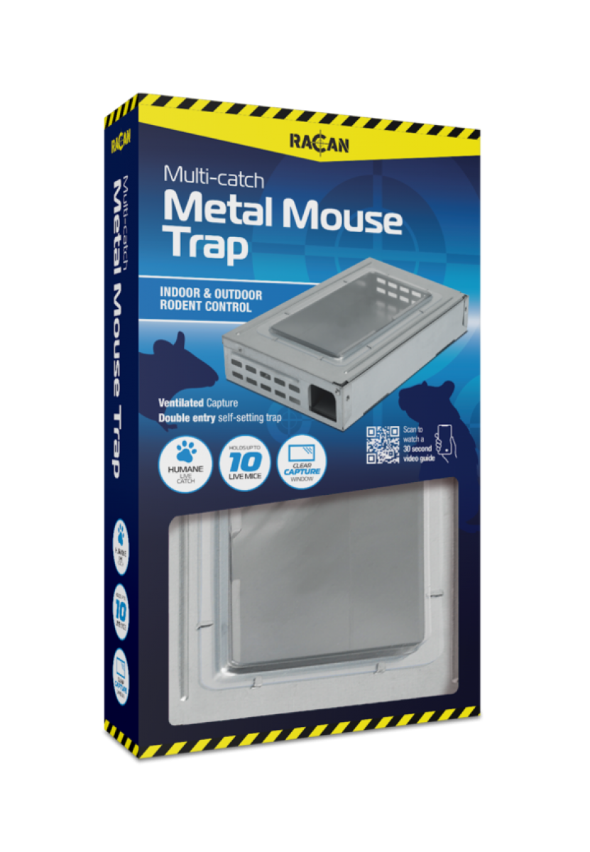 Racan Multi-Catch Metal Mouse Trap - Lodi UK